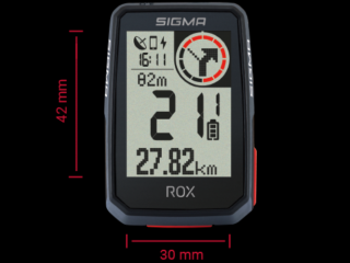 SIGMA Computer Sigma ROX 2.0 GPS fekete 01050