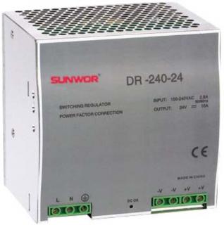 SUNWOR DRP-240-12 kapcsolóüzemű tápegység 113861