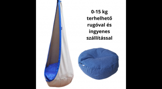 Beige-Blue INDIGO csepphinta - extra csomag rugóval