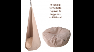 Beige INDIGO csepphinta - extra csomag rugóval