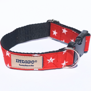 Indigo nyakörv - Red star