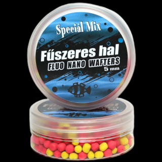 5mm FŰSZERES HAL Fluo Nano Wafters Dumbell