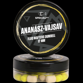 Speciál Mix 12 mm ANANÁSZ-VAJSAV Fluo Wafters Dumbell