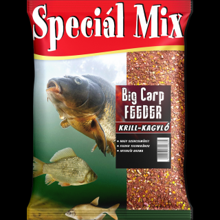 Speciál mix BIG CARP FEEDER KRILL-KAGYLÓ etetőanyag 1,5 kg