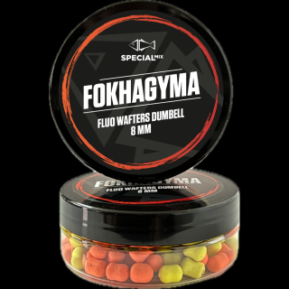 Speciál mix Fluo Wafters Dumbell 8 mm Fokhagyma
