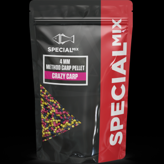 Speciál mix Method Carp Pellet Crazy Carp 4 mm