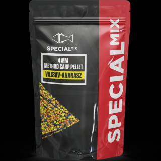Speciál mix Method Carp Pellet Vajsav-Ananász 4 mm