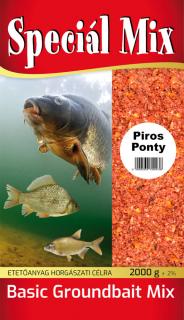 Speciál mix Piros ponty etetőanyag 2 kg