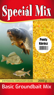 Speciál mix Ponty-kárász etetőanyag 2 kg