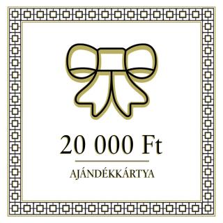 Ajándékutalvány - 20 000 Ft