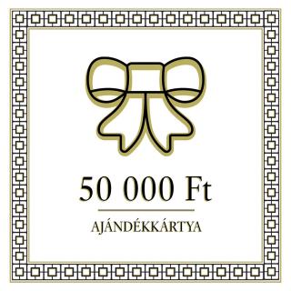 Ajándékutalvány - 50 000 Ft