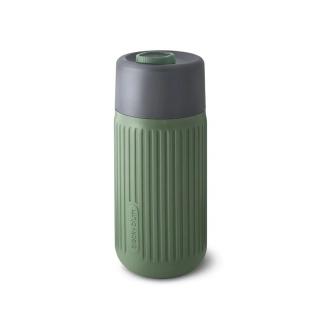 Black+Blum Glass Travel Cup utazó bögre szürke-olivazöld