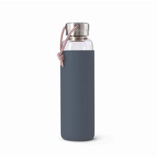 Black+Blum Glass Water Bottle vizes palack 0,60l palaszürke