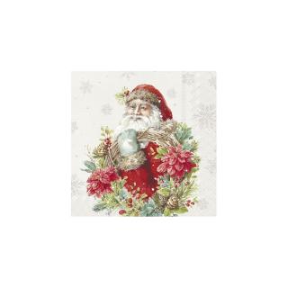 IHR SANTA'S WREATH papírszalvéta csomag 33x33cm