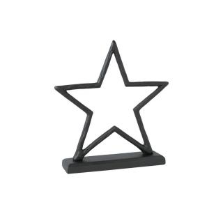 VB Black XMAS csillag dísz 21cm