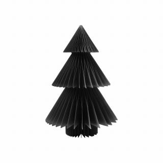 VB Black XMAS papír karácsonyfa 25cm