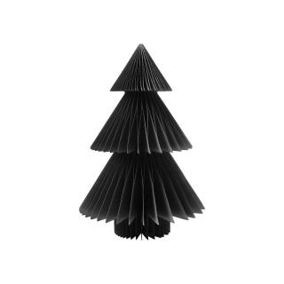 VB Black XMAS papír karácsonyfa 25cm