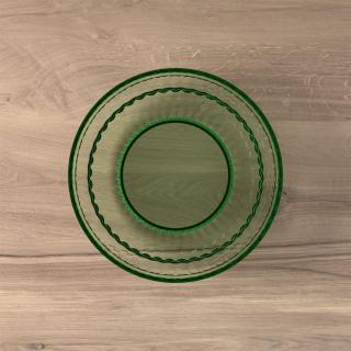 VB Boston Coloured Green desszertes-reggelizőtányér 21cm