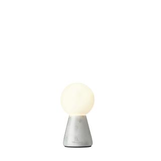 VB Carrara asztali lámpa 13cm fehér