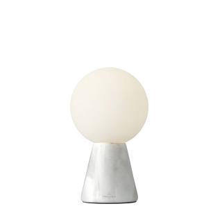 VB Carrara asztali lámpa 20,5cm fehér