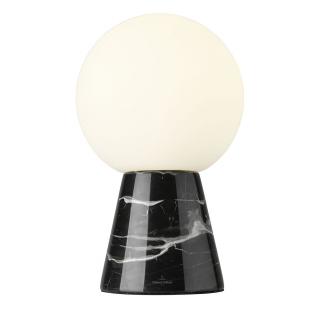 VB Carrara asztali lámpa 29,5cm fekete