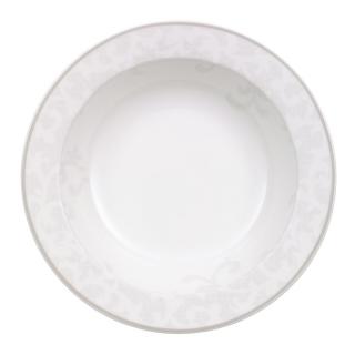 VB Gray Pearl salátás-desszertes tányér 20,5cm
