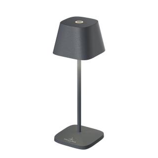 VB Neapel Micro tölthető asztali lámpa 20cm antracit