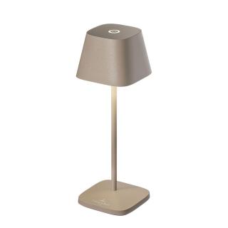 VB Neapel Micro tölthető asztali lámpa 20cm bézs
