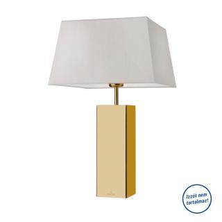 VB Prag asztali lámpa 55cm arany szögletes