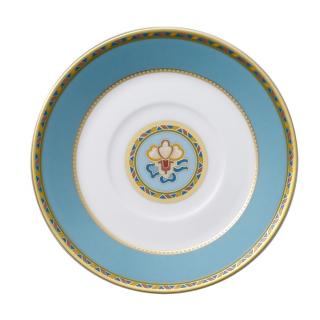 VB Samarkand Aquamarin alátét eszpresszós csészéhez 12,6cm