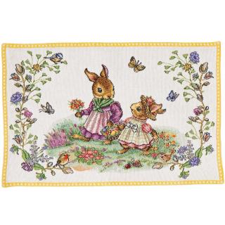 VB Spring Fantasy gobelin tányéralátét 32x48cm, Séta a réten