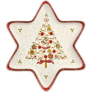 VB Winter Bakery Delight csillag alakú kínálótál 37,5cm