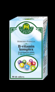 Herbária B-komplex étrend-kiegészítő tabletta