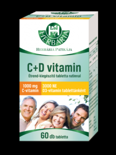 Herbária C+D-vitamin tabletta