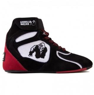 CHICAGO HIGH TOPS - BLACK/WHITE/RED (BLACK/WHITE/RED) [39]