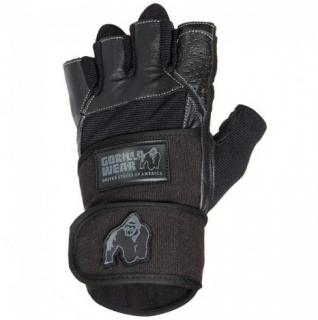 DALLAS WRIST WRAP GLOVES (BLACK) [M]