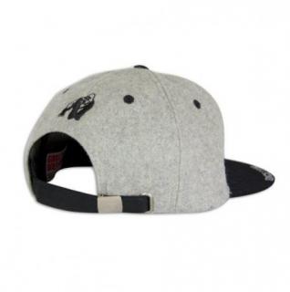 SOFT TEXT FLAT BRIM (GRAY) [Egy Méret]