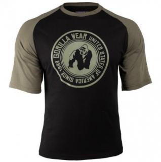 TEXAS T-SHIRT - BLACK/ARMY GREEN (BLACK/ARMY GREEN) [4XL]