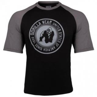 TEXAS T-SHIRT - BLACK/DARK GRAY (BLACK/DARK GRAY) [2XL]