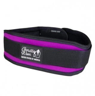 WOMENS LIFTING BELT (BLACK/PURPLE) [L]