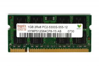 1GB DDR2 667MHz használt laptop memória