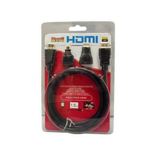 3in 1 HDMI Kábel+átalakitó