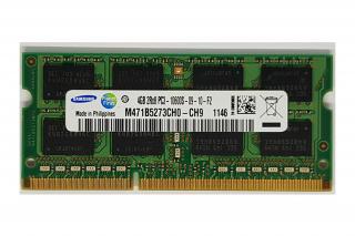 4GB DDR3 1333MHz használt laptop memória