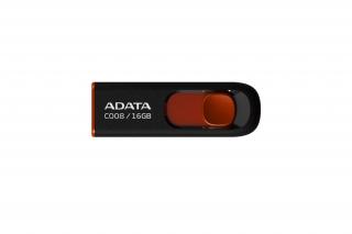 ADATA Pendrive - 16GB C008 (USB2.0, Fekete-Piros)