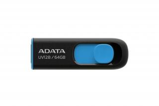 ADATA Pendrive - 64GB UV128 (USB 3.2, Fekete)