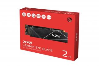 ADATA SSD 2TB - XPG GAMMIX S70 BLADE (3D, M.2 PCIe Gen 4x4, r:7400 MB/s, w:6800 MB/s, PS5 Ready)