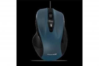 Advance Egér - SHAPE 6D (3200 DPI, 6 gomb, ergonomikus, kék)