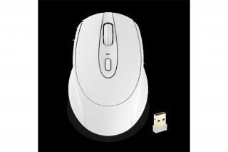 Advance Egér vezeték nélküli - FEEL WIRELESS (1600 DPI, 4 gomb, fehér)