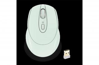 Advance Egér vezeték nélküli - FEEL WIRELESS (1600 DPI, 4 gomb, zöld)
