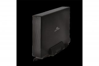 Advance Külső HDD Ház 3.5" - VELOCITY DISK S8 (USB-A3.0 to SATA, külső táp, fekete)